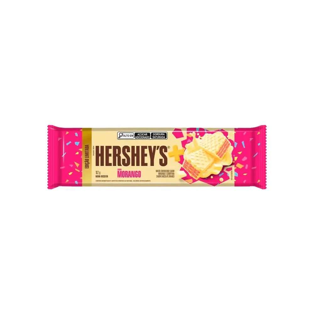 Wafer Hershey's Morango 102g